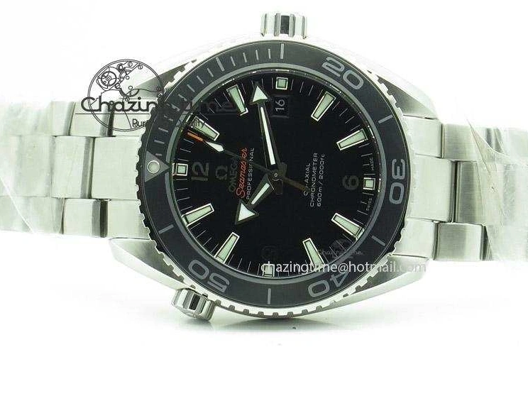0329 Planet Ocean Professional Ceramic Bezel 45mm 1:1 Noob Best Edition on SS Bracelet A Attractive 8289